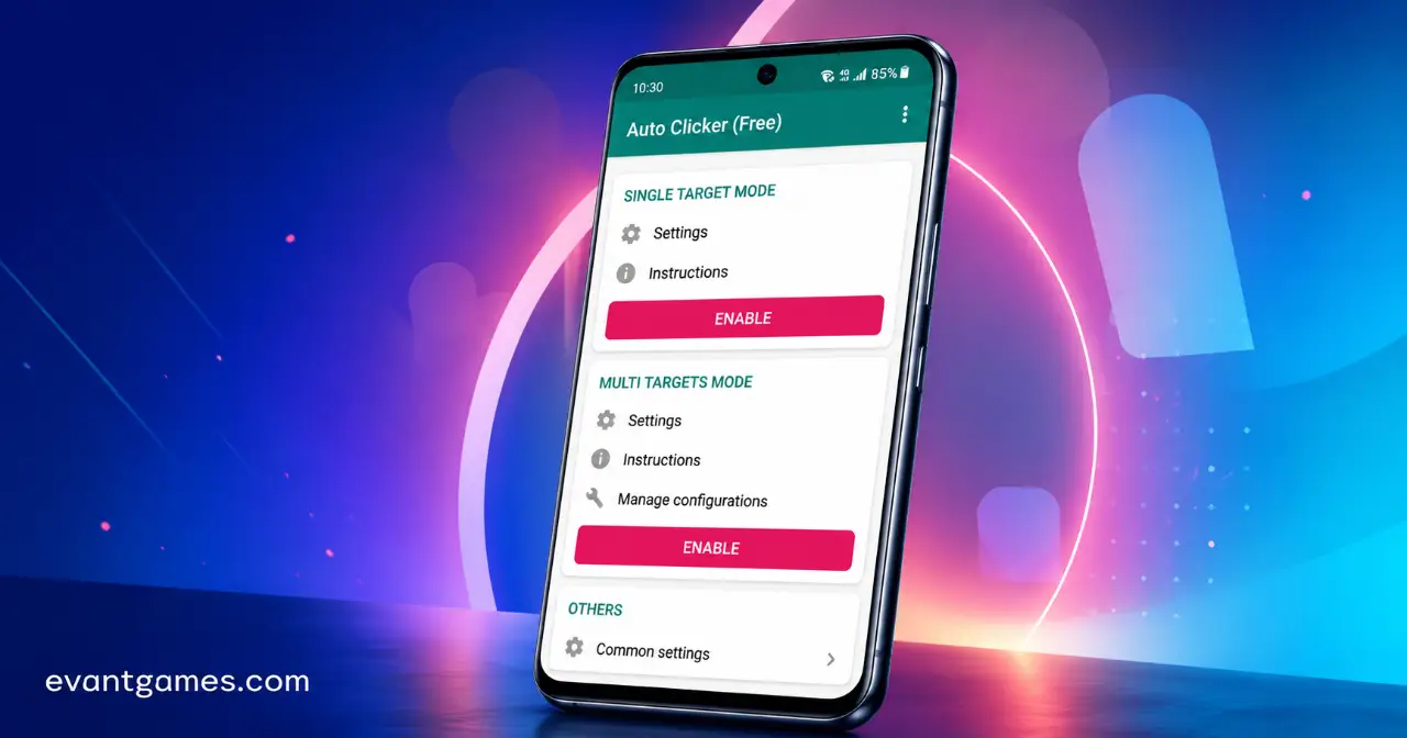 Auto Clicker MOD APK Download verified file preview screenshot