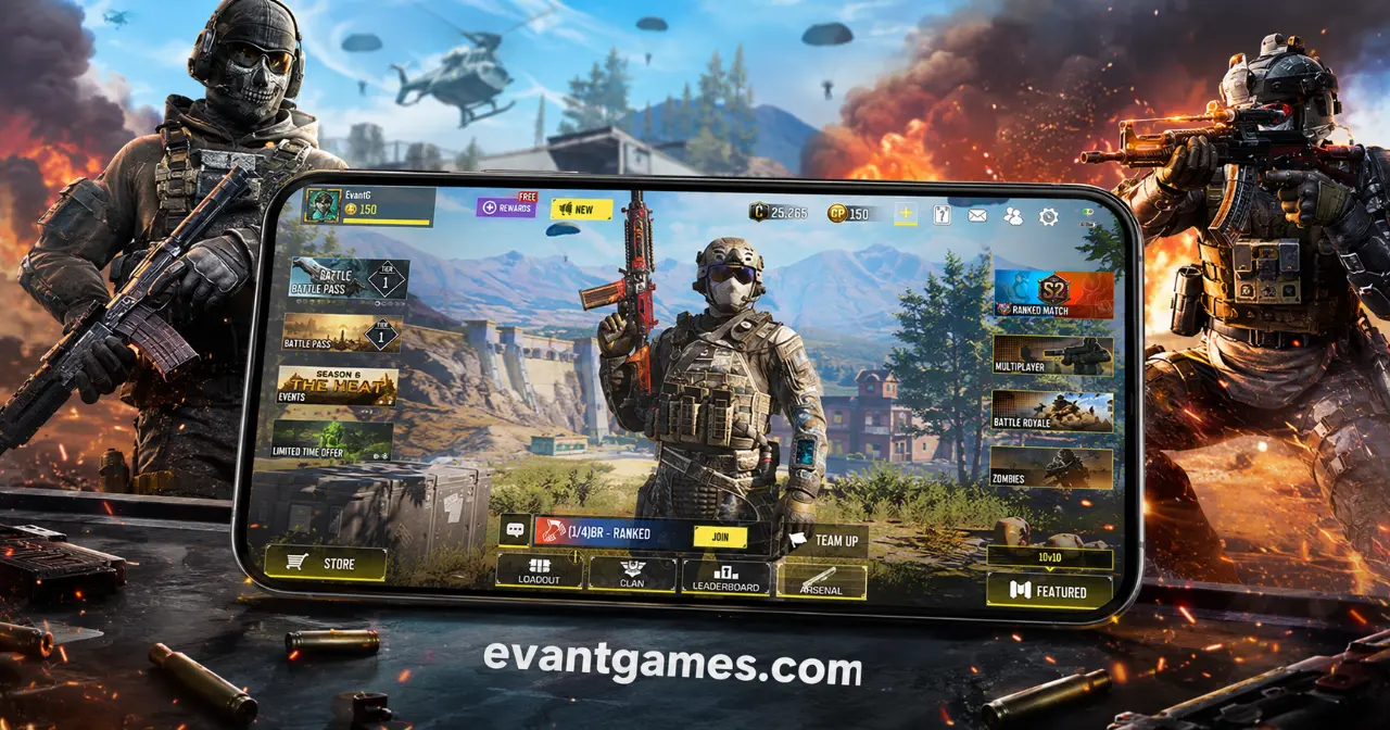 Call Of Duty: Mobile VN unlimited resources and maxed upgrades screen