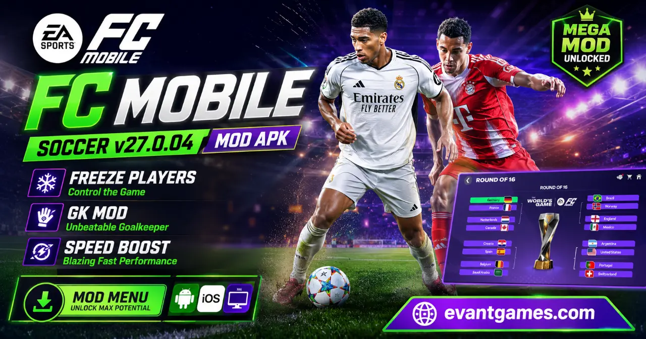 EA SPORTS FC Mobile Soccer v27.0.04 MOD APK (Mega Menu, No Ads)