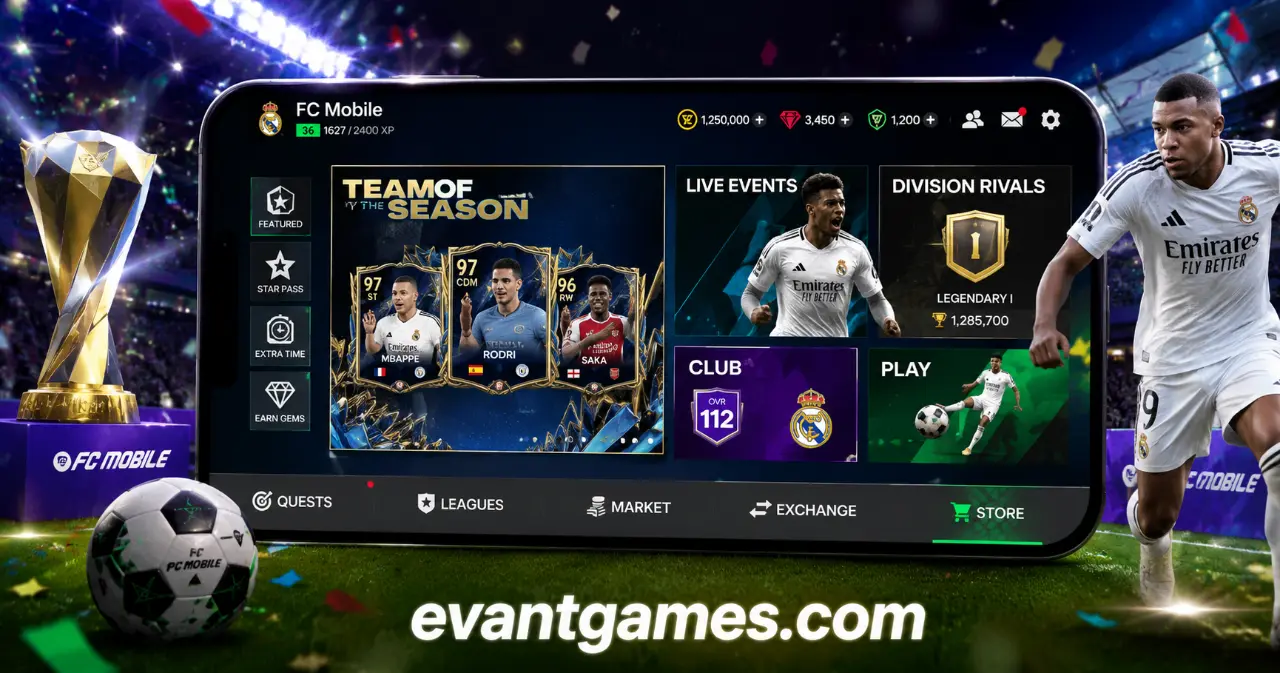 EA SPORTS FC Mobile Soccer install steps on Android device