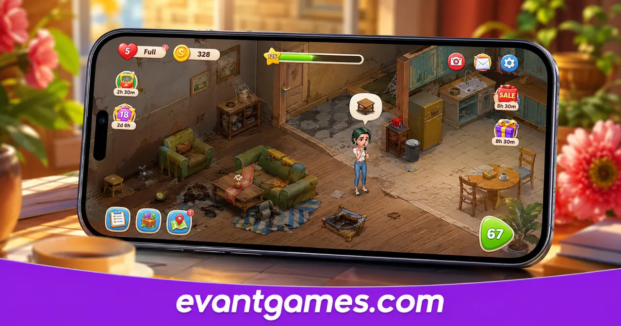 Gossip Harbor gameplay on Android with all features unlocked