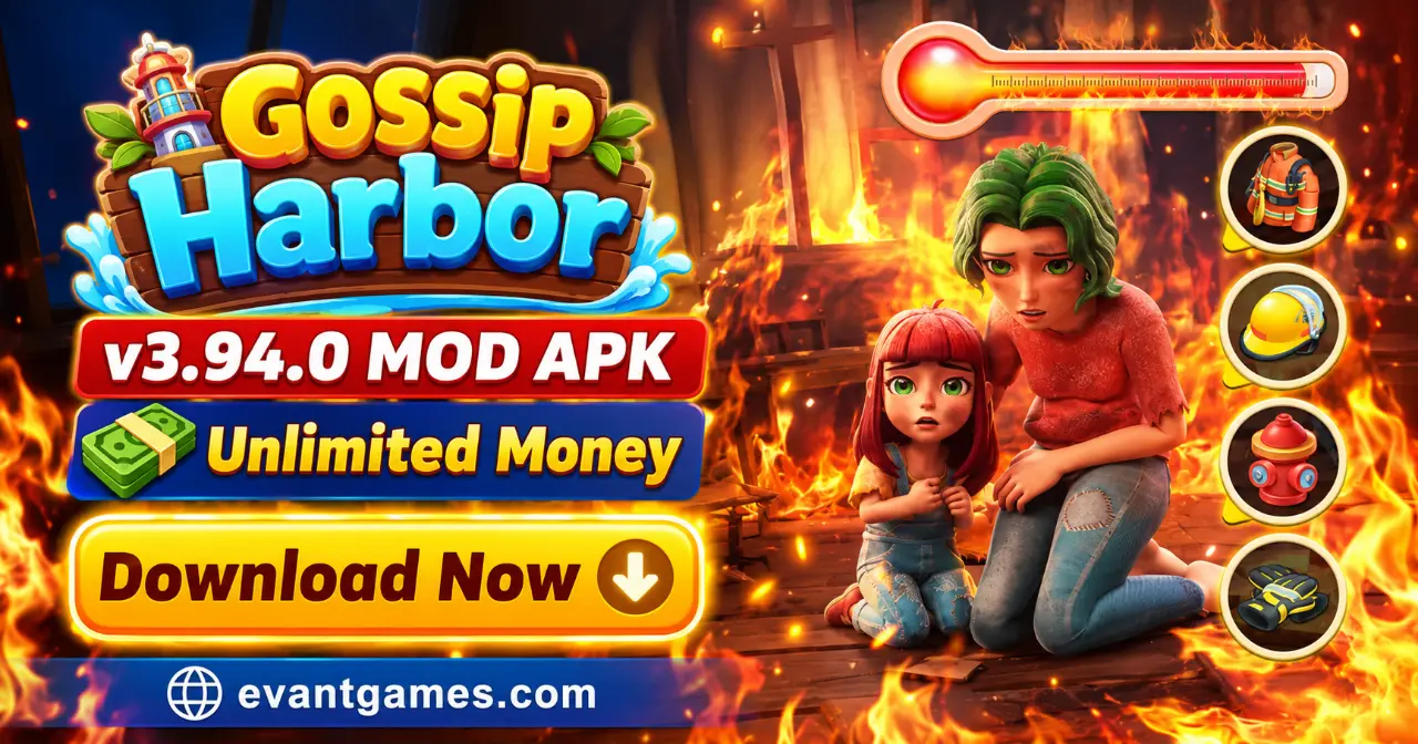Gossip Harbor v3.96.0 MOD APK (Mega Menu, Unlimited Energy And Gems)