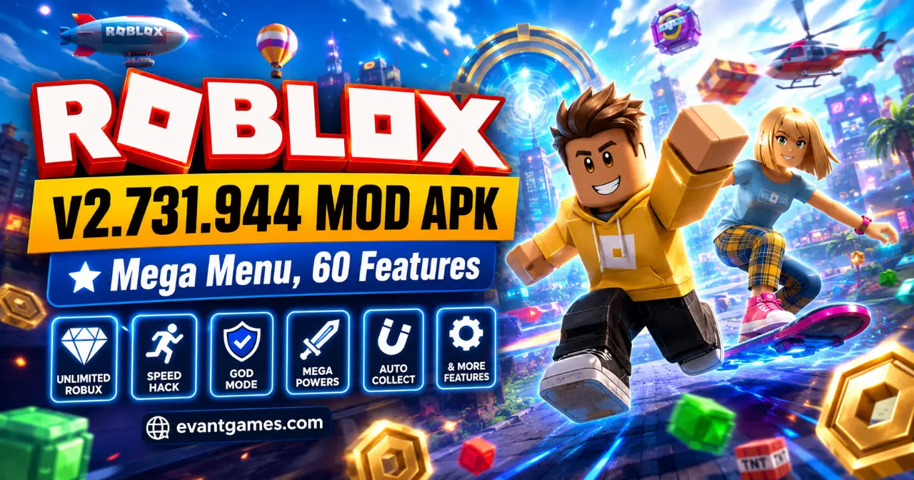 Roblox v2.731.944 MOD APK (MOD Menu Prometheus, Mode Menu)
