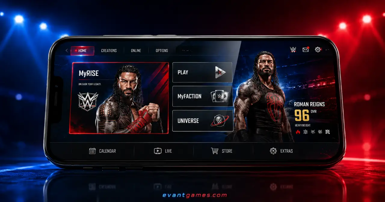 WWE 2K25 MOD APK Download verified file preview screenshot