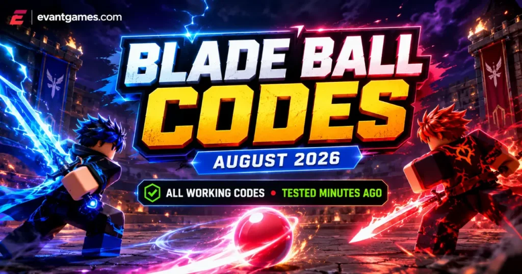 Roblox Blade Ball Codes (August 2026) - All Working Codes Best