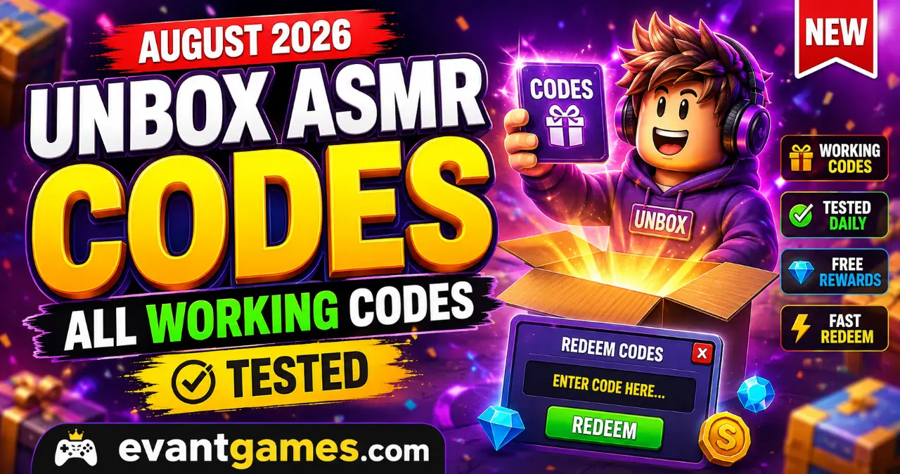 Unbox ASMR Codes 2026 cover