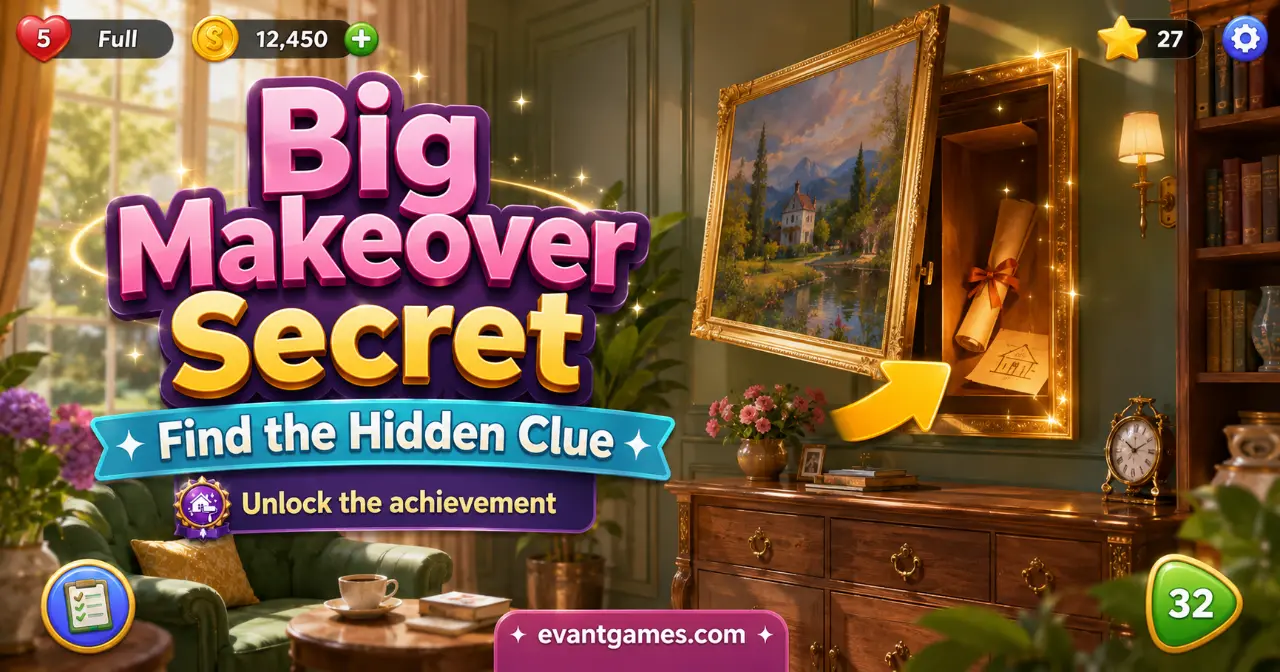 To Earn The 'Big Makeover' Achievement, You'll N step 1 screen (2026)