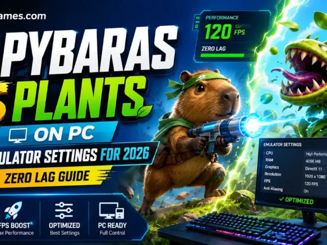Capybaras VS Plants — Zero Lag