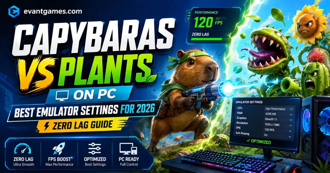 Capybaras VS Plants PC version icon