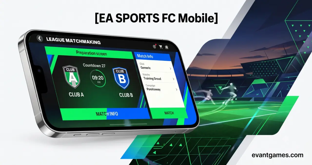 EA SPORTS FC Mobile Soccer mod menu interface with instant toggles
