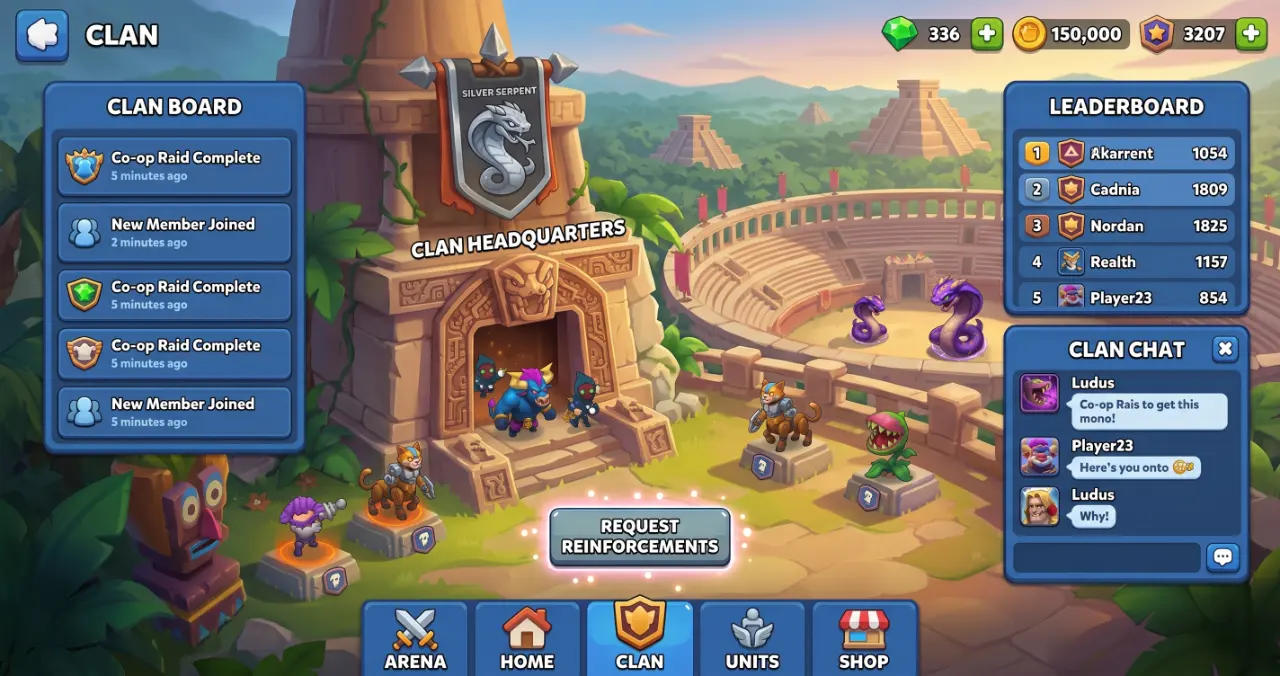 LUDUS unlimited resources and maxed upgrades screen