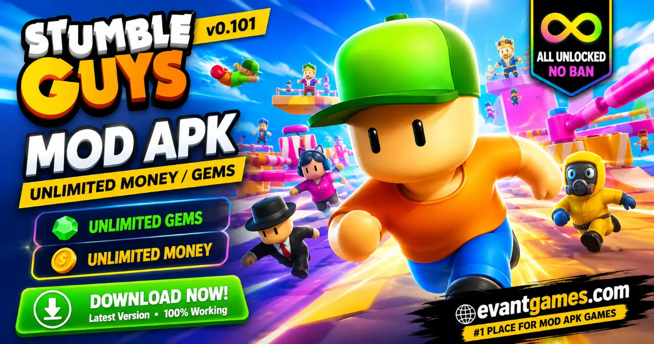 Stumble Guys MOD APK Download verified file preview screenshot
