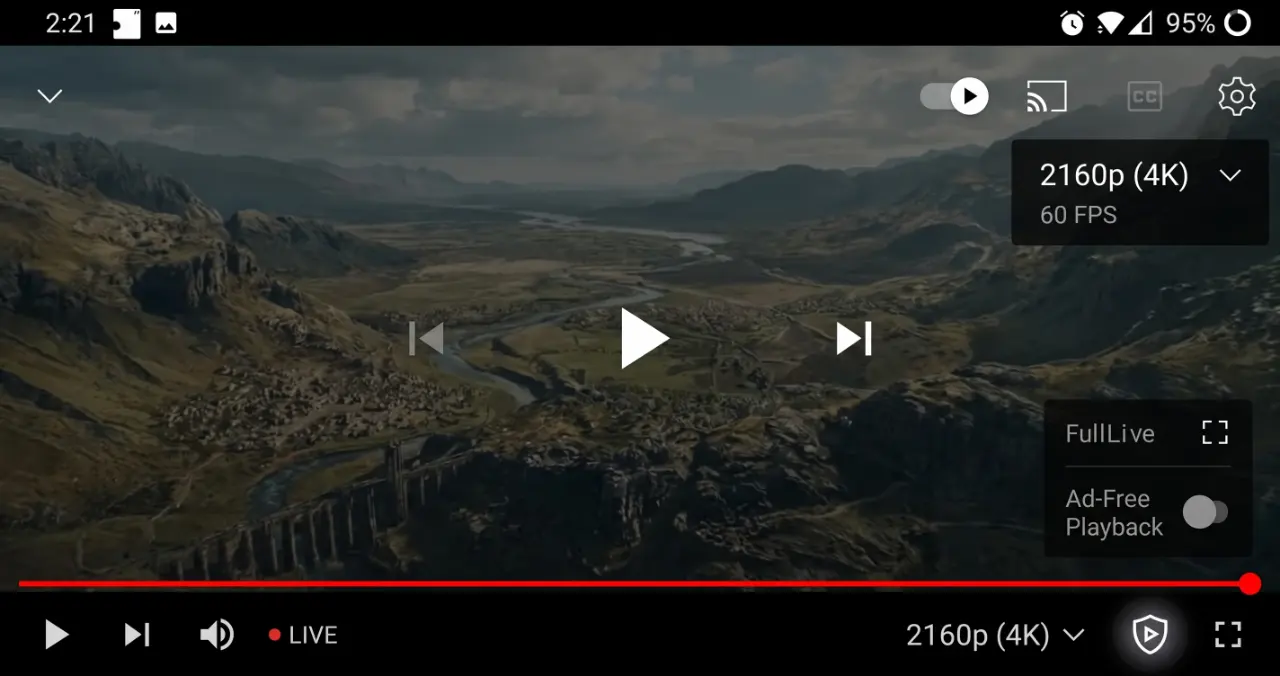 YouTube ReVanced MOD APK gameplay screenshot showing unlocked premium content