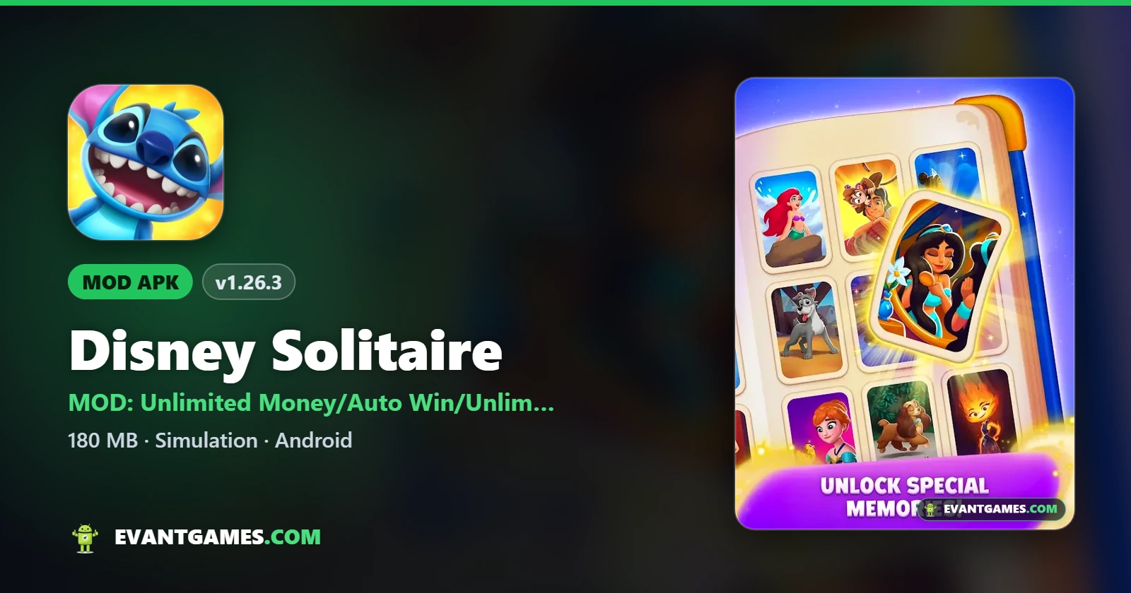 Disney Solitaire MOD APK