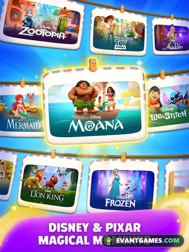 Disney Solitaire Mod IPA v1.26.3 (Unlimited Coins & Auto Win)