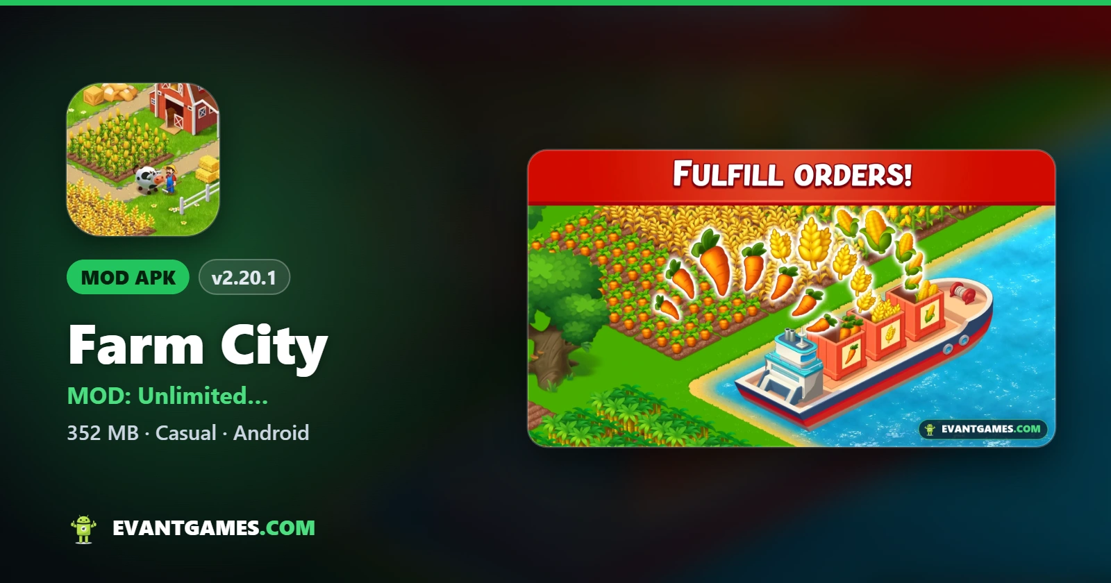 Farm City MOD APK