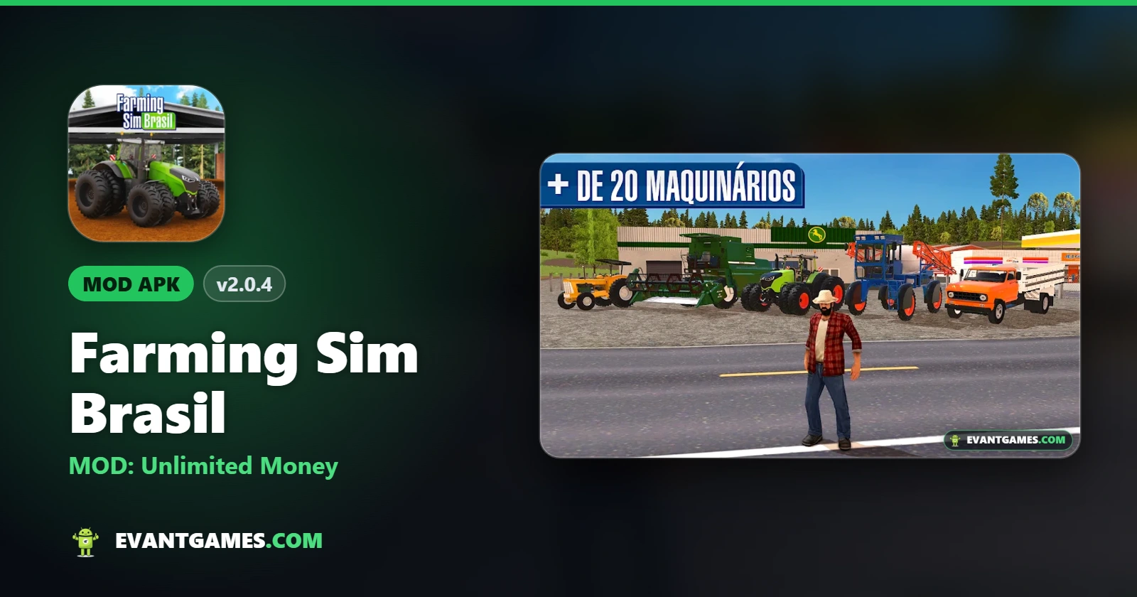 Farming Sim Brasil MOD APK
