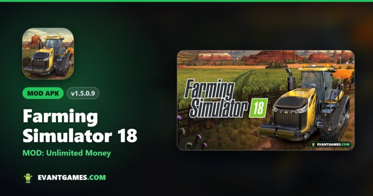 Farming Simulator 18 MOD APK v1.5.0.9 Unlimited Money