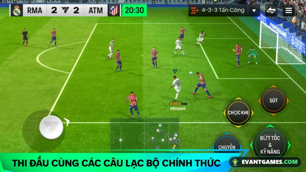 FC Mobile VN screenshot 4