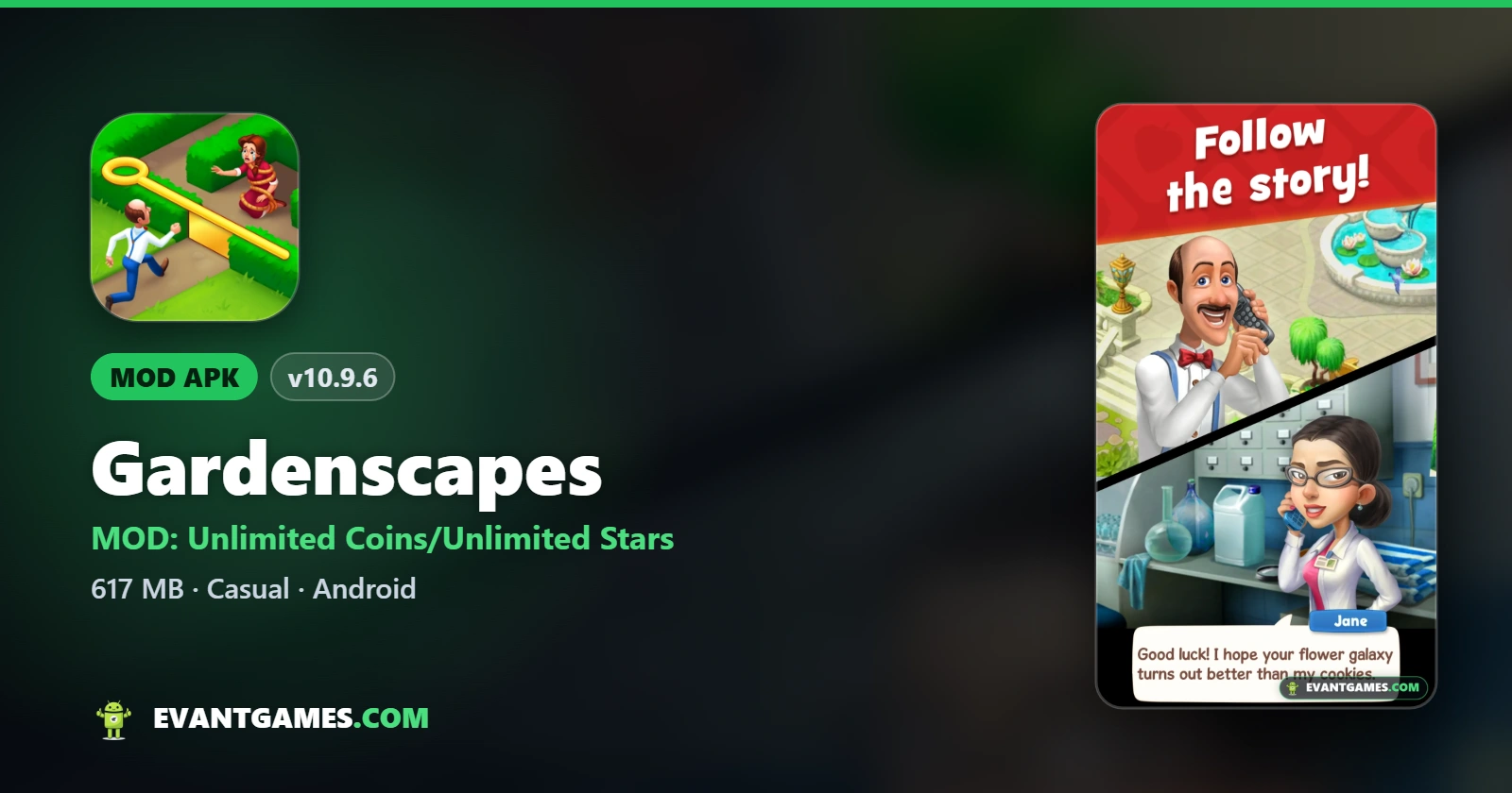 Gardenscapes MOD APK