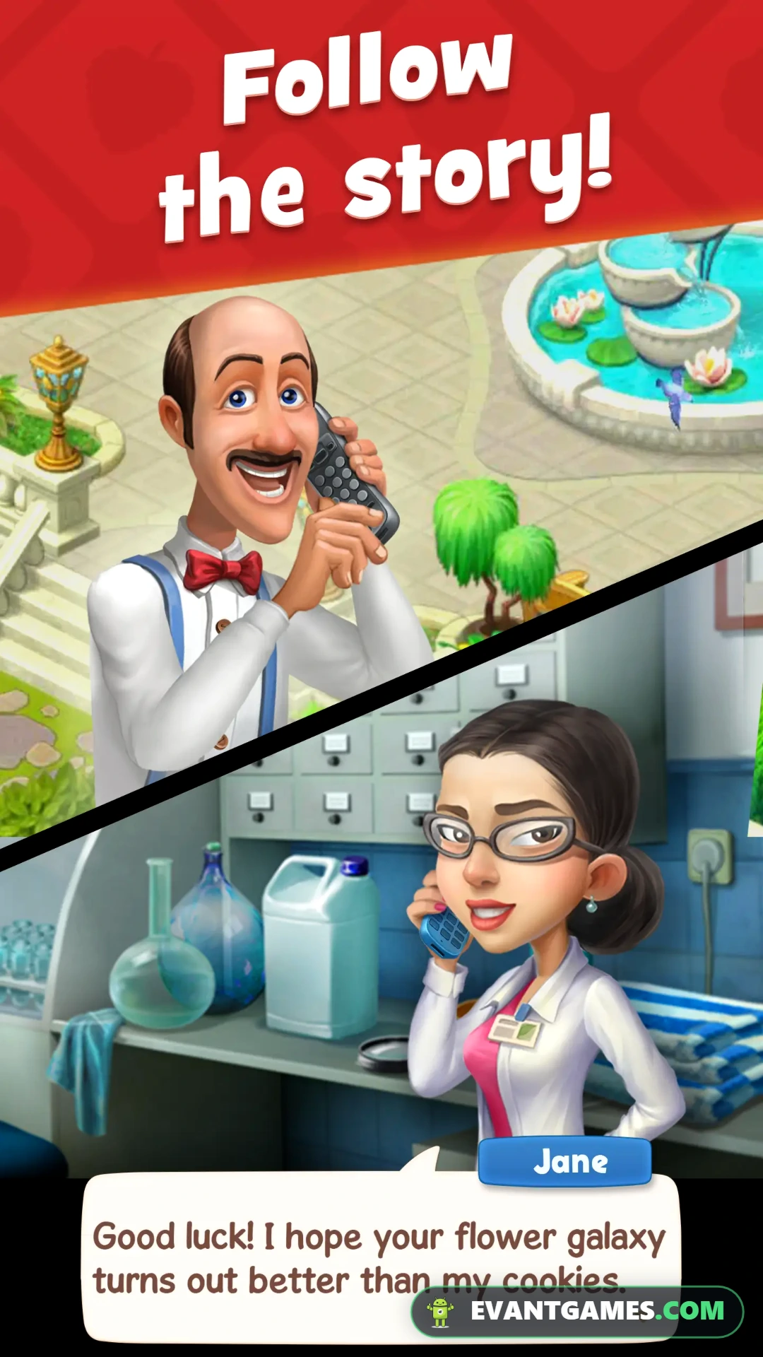 Gardenscapes screenshot 2