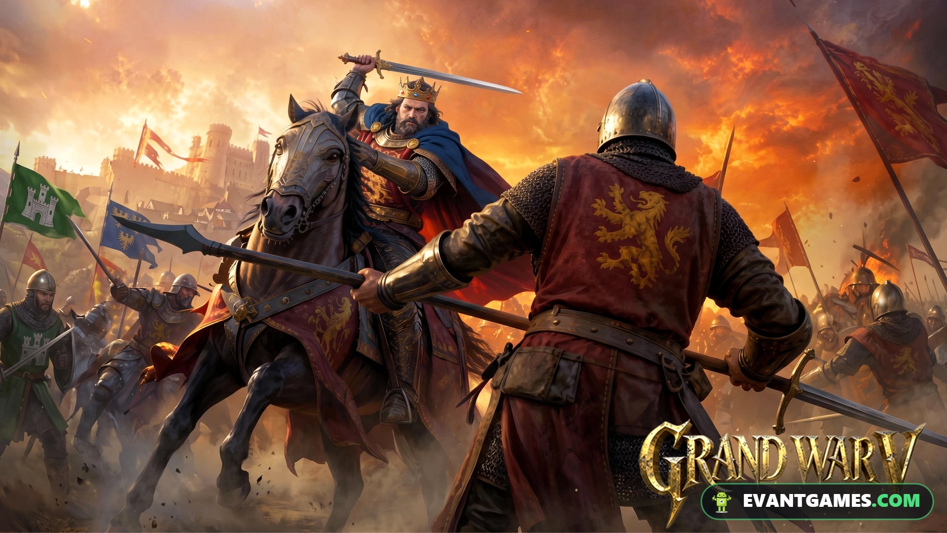 Grand War 4: Medieval Strategy screenshot 4