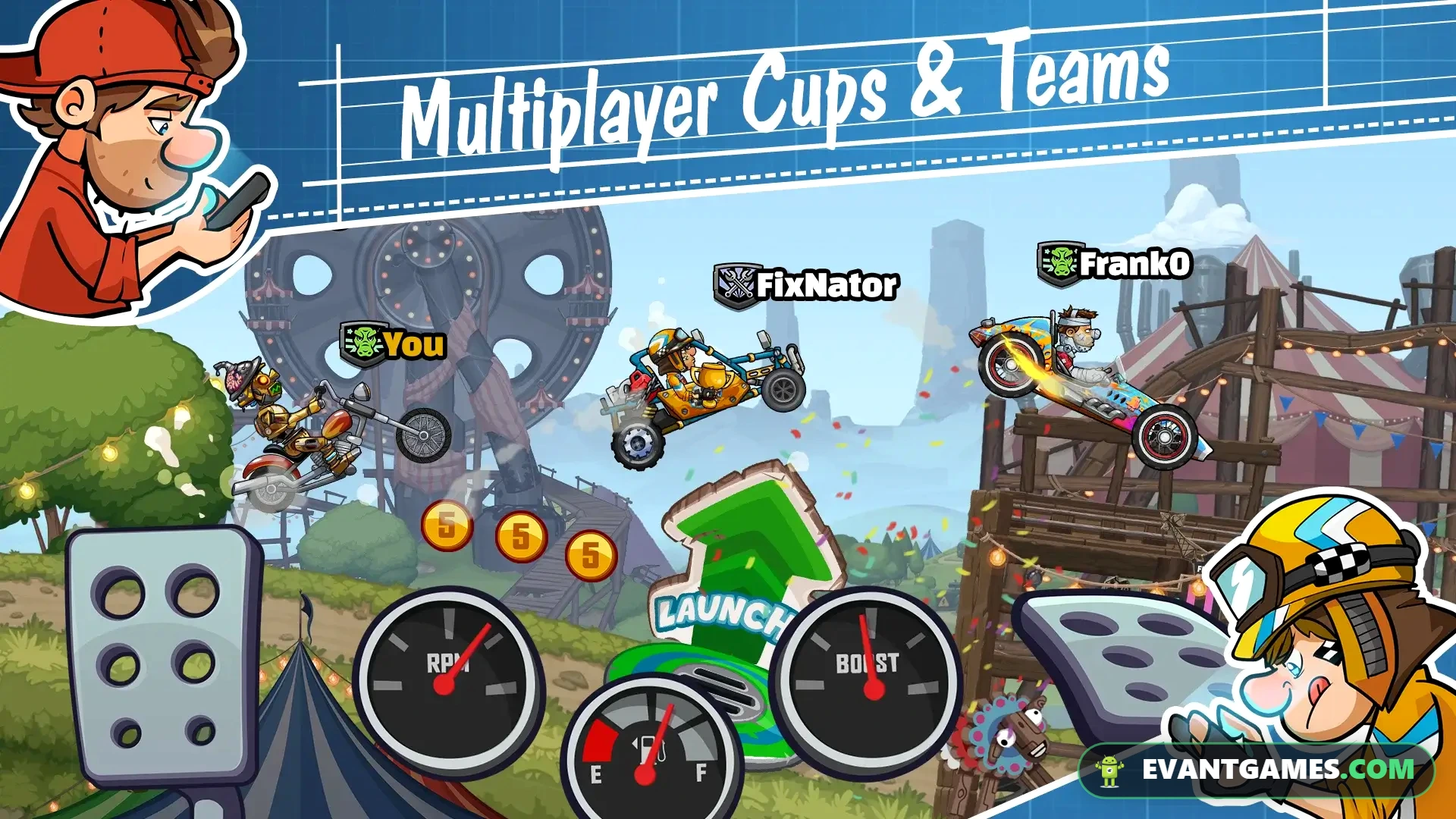 Hill Climb Racing 2 screenshot 2