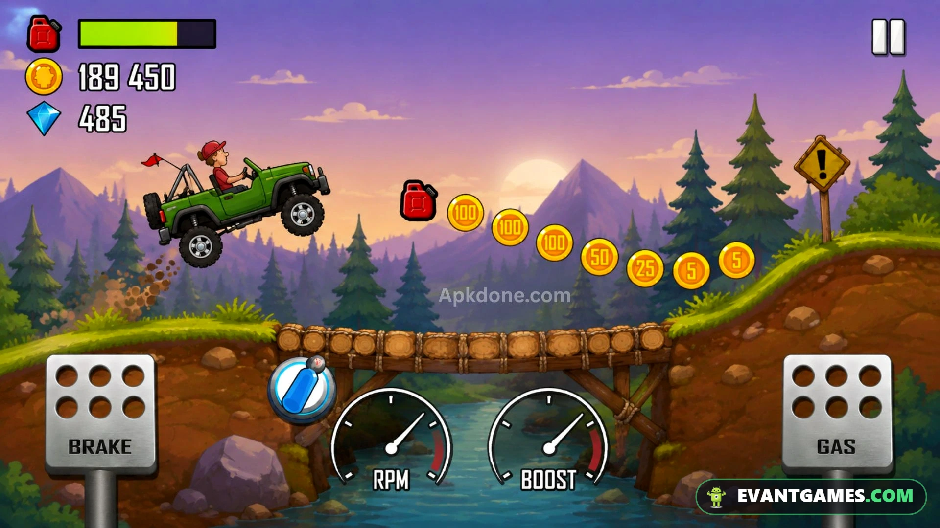 Hill Climb Racing screenshot 4