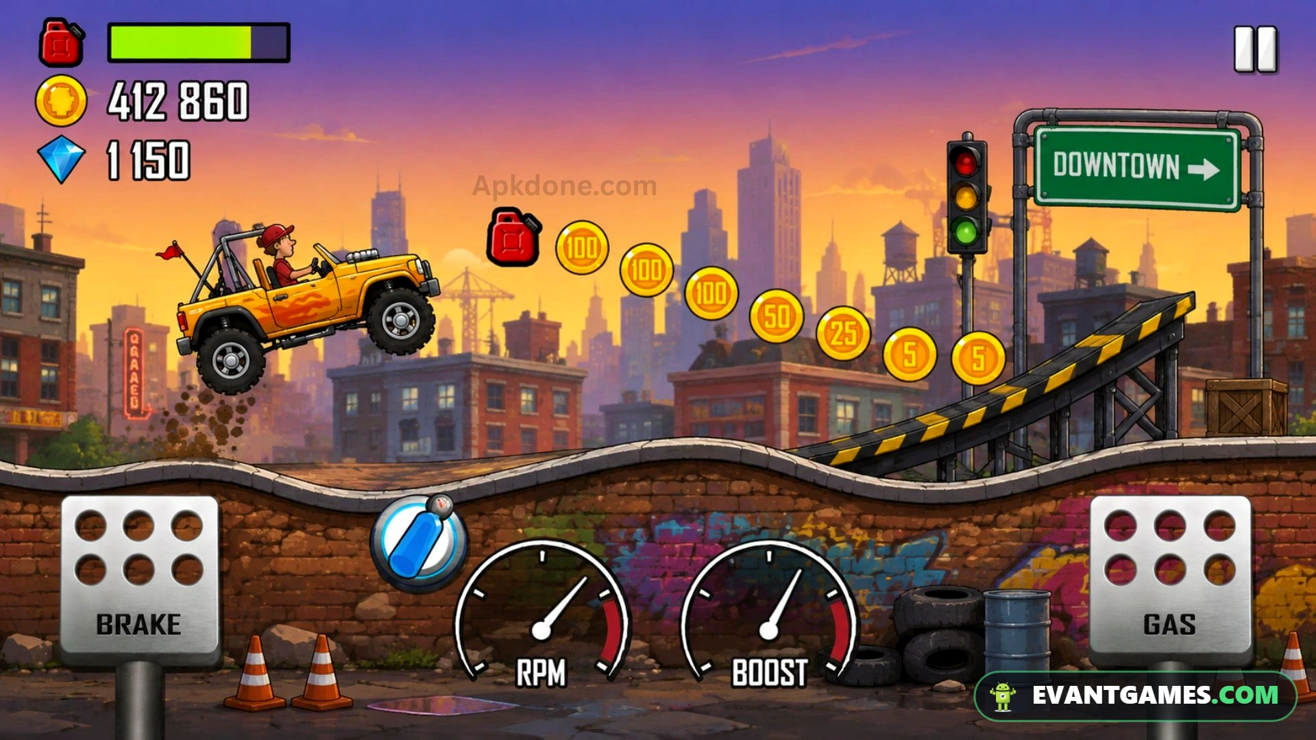 Hill Climb Racing screenshot 6