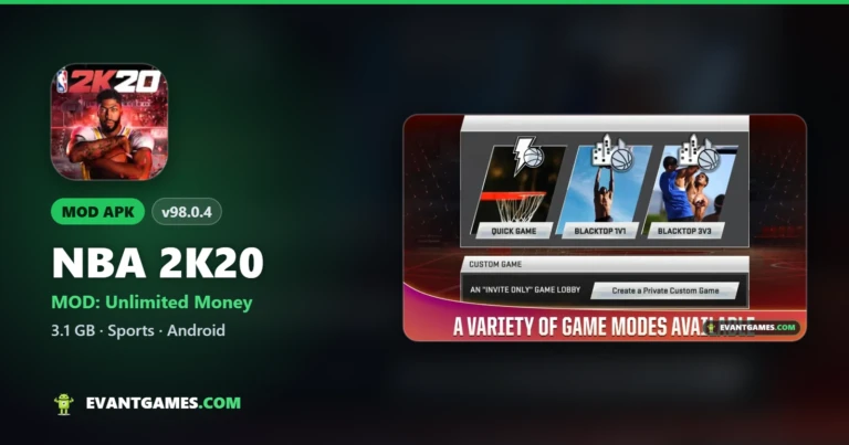 nba basketball world 2026 code: NBA 2K20 MOD APK v98.0.4