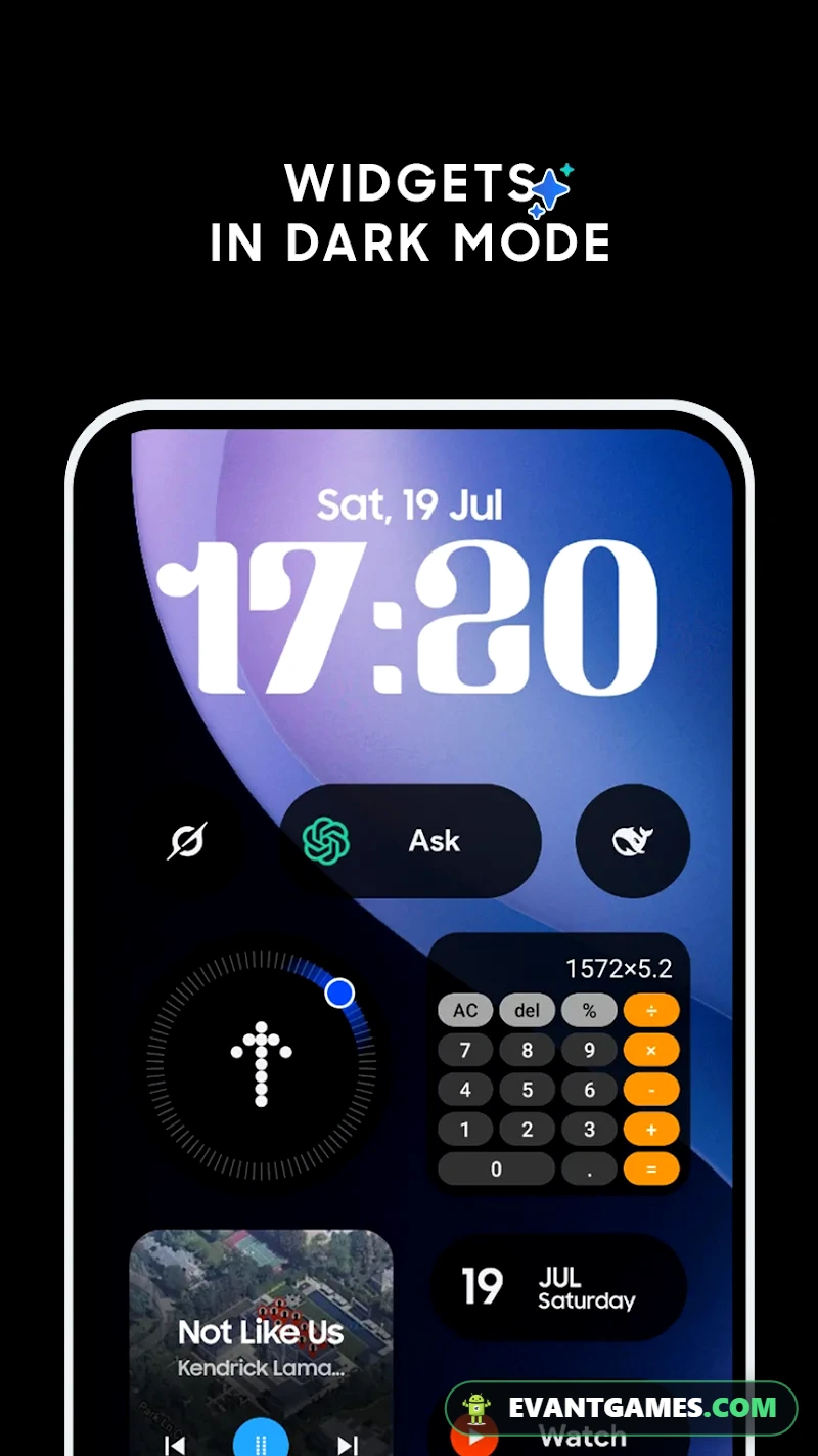 One UI Widgets screenshot 3