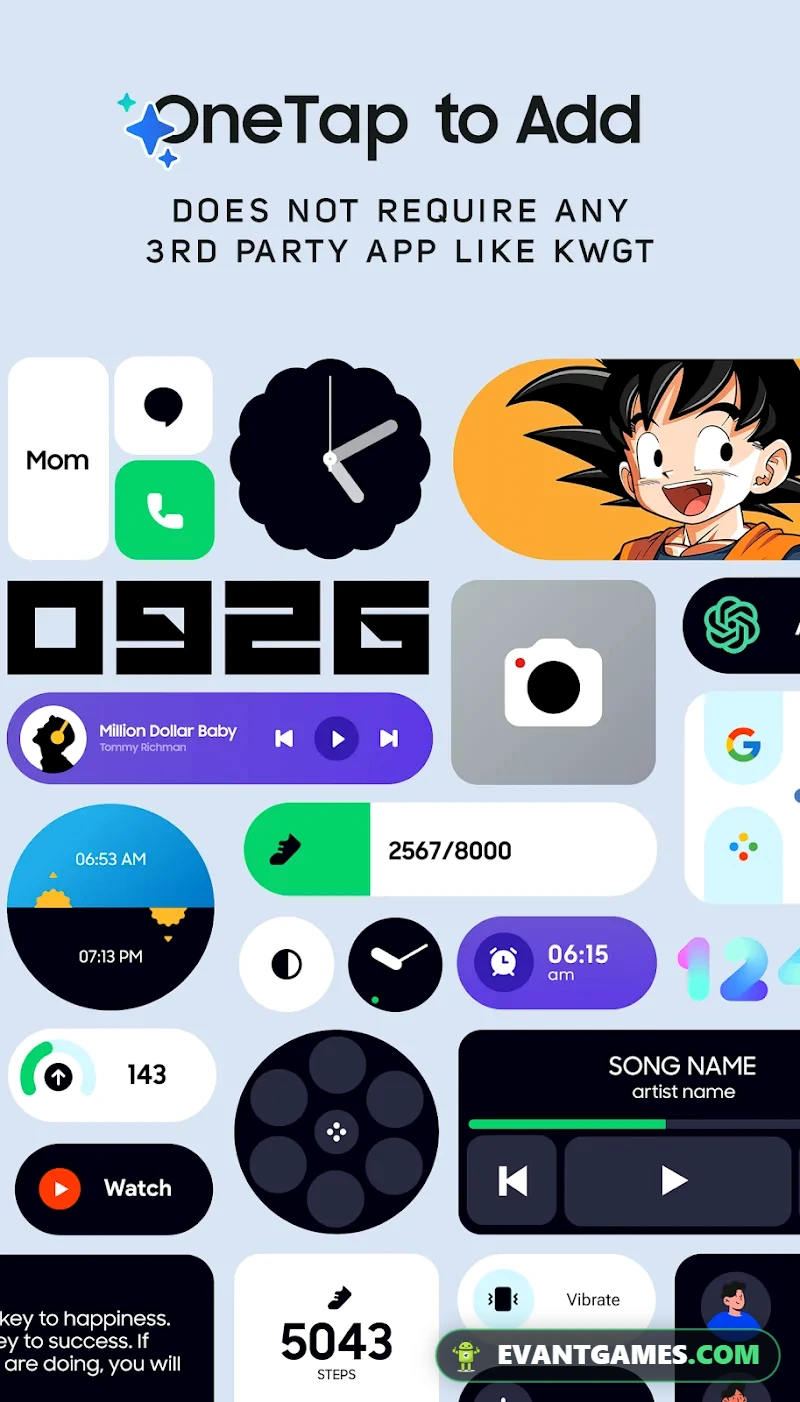 One UI Widgets screenshot 6