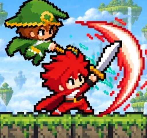 Pixel Duo Legends: Idle RPG