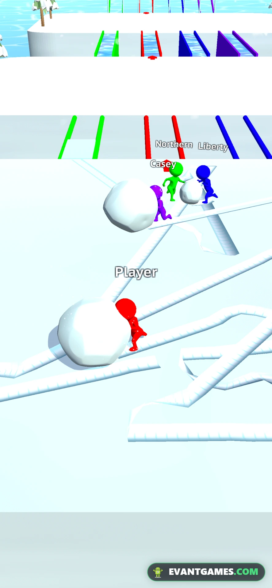 Snow Race!! screenshot 2