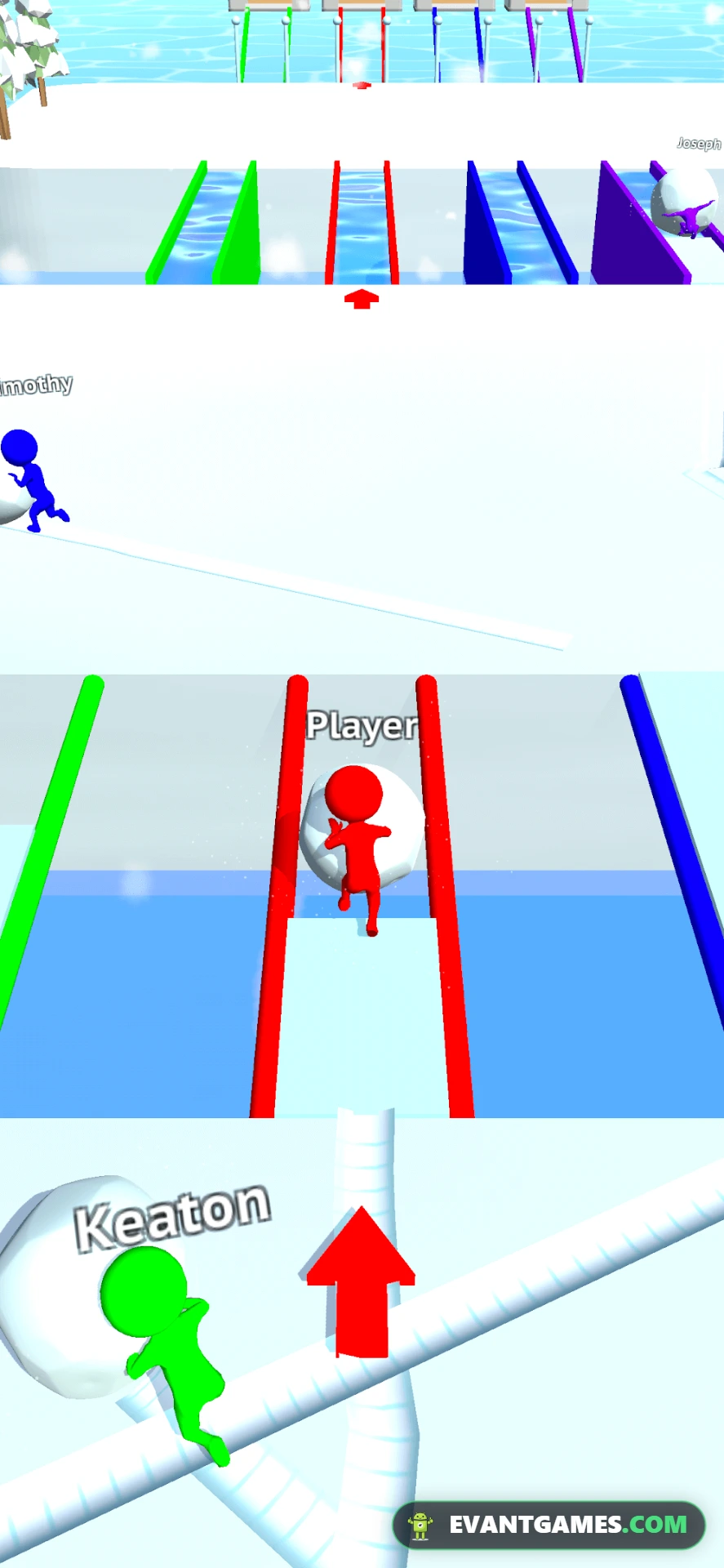 Snow Race!! screenshot 3