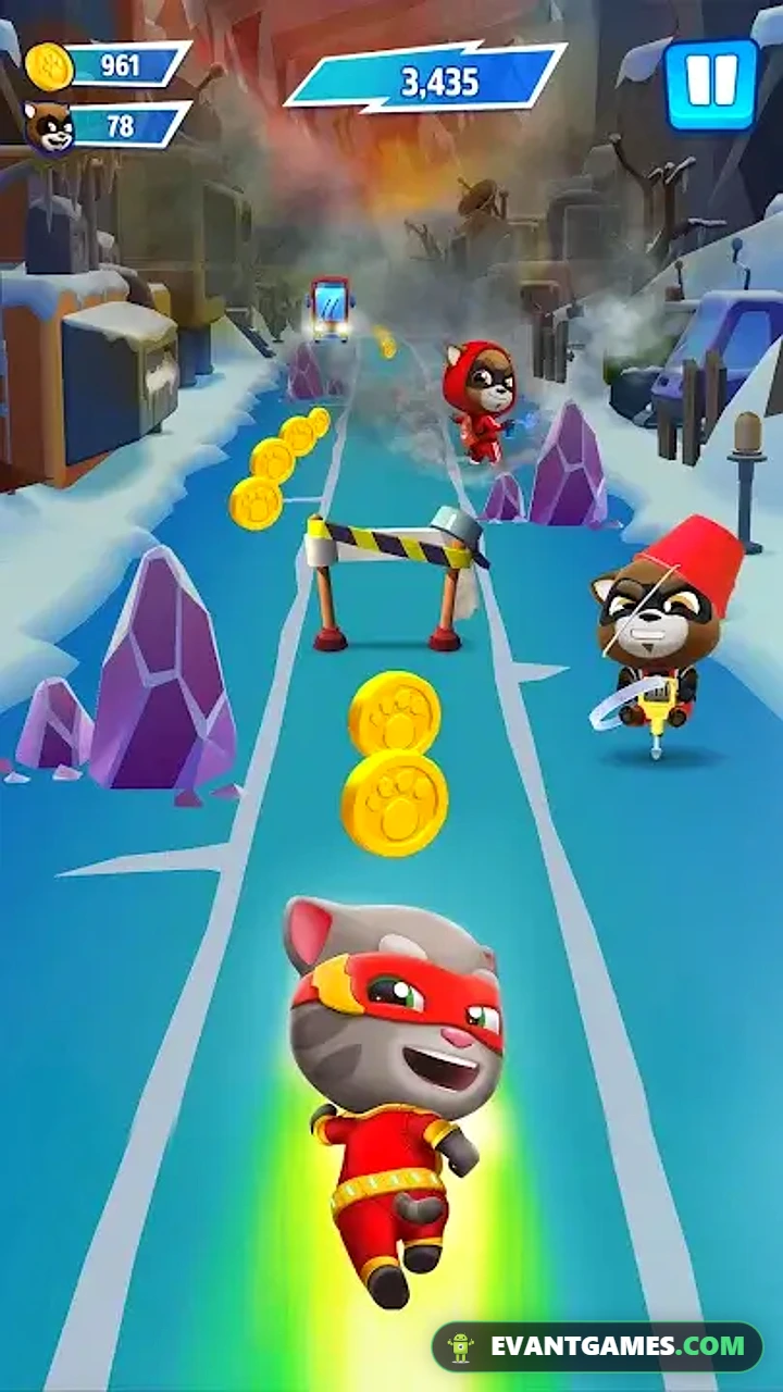 Talking Tom Hero Dash screenshot 3