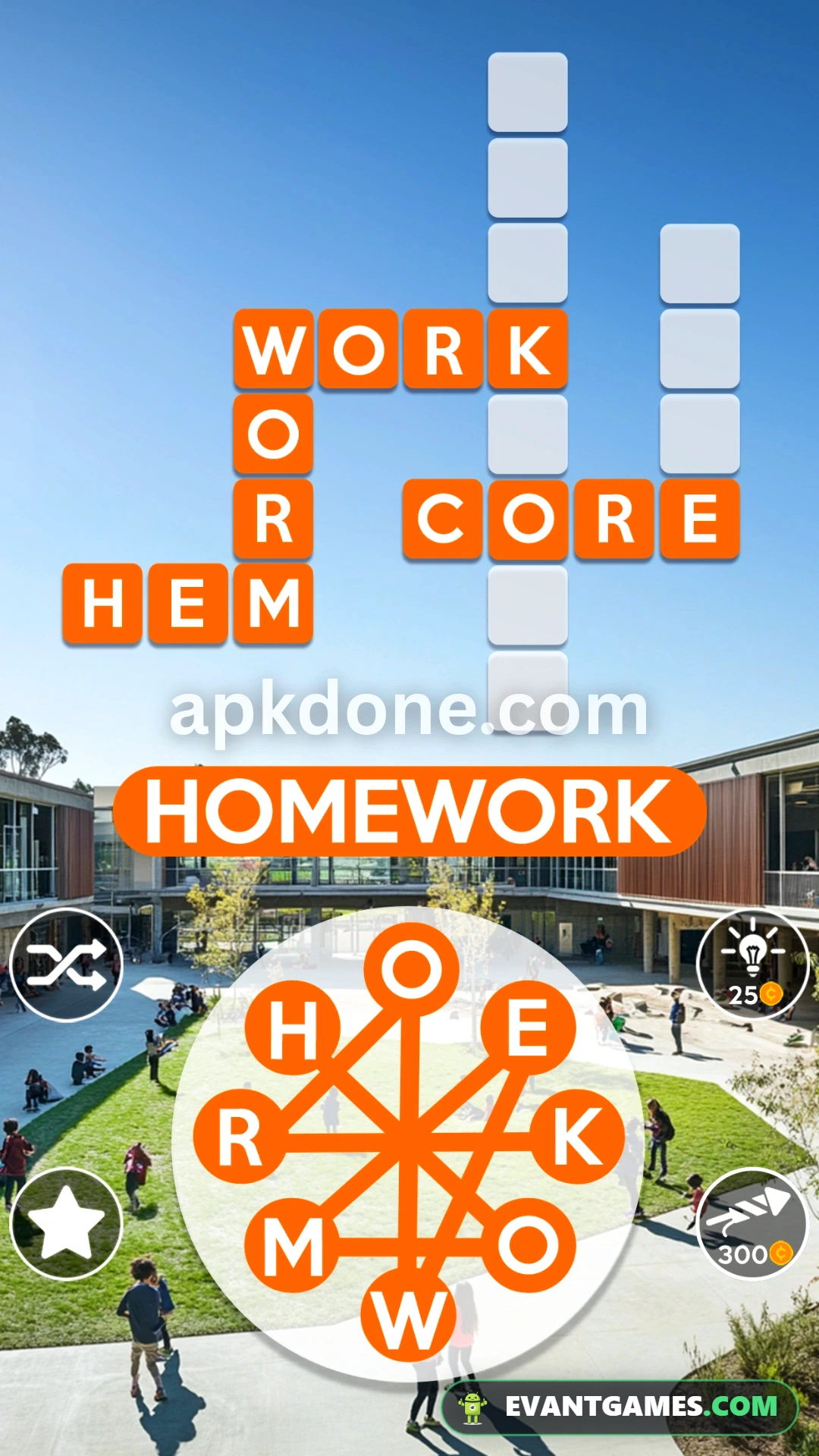 Wordscapes screenshot 2